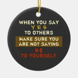2 LADOS / Sí y No ~ Ornamento