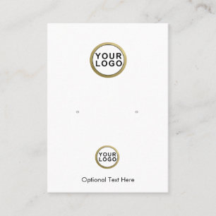 2 Logos Jewelry Earl Display Tarjeta de presentaci