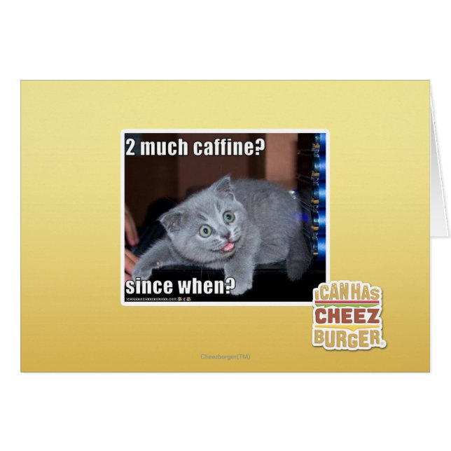 ¿2 mucho café? (Anverso (Horizontal))