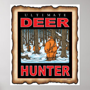 2 MUCHOS posters pequeños DEER HUNTER ULTIMATE