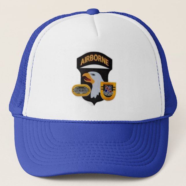 2.o GORRA AEROTRANSPORTADO de la 327TH INFANTERÍA (Anverso)