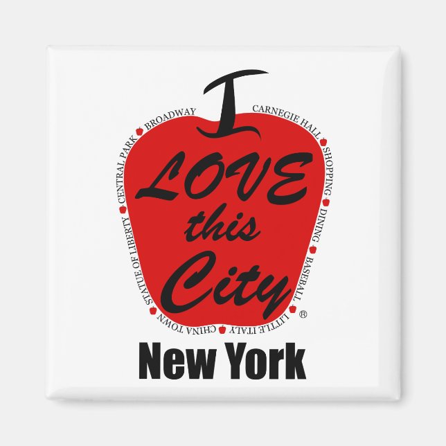 2 pulgadas cuadrado imán (Frente)