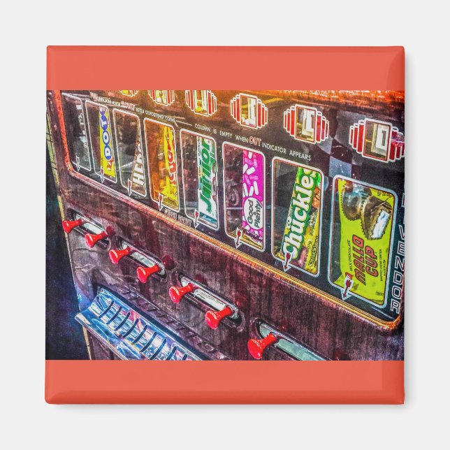 2 pulgadas cuadrado imán (Frente)