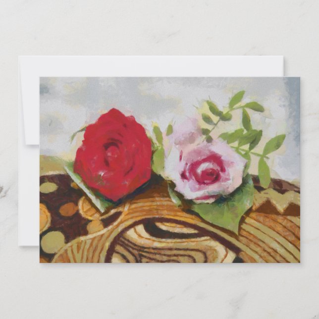 2 rosas pintando (Anverso)