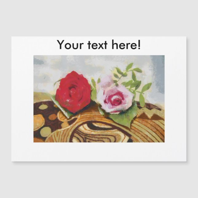 2 rosas pintando (Anverso)