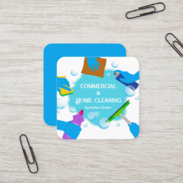 2 Tarjeta de presentación de limpieza de nombres m