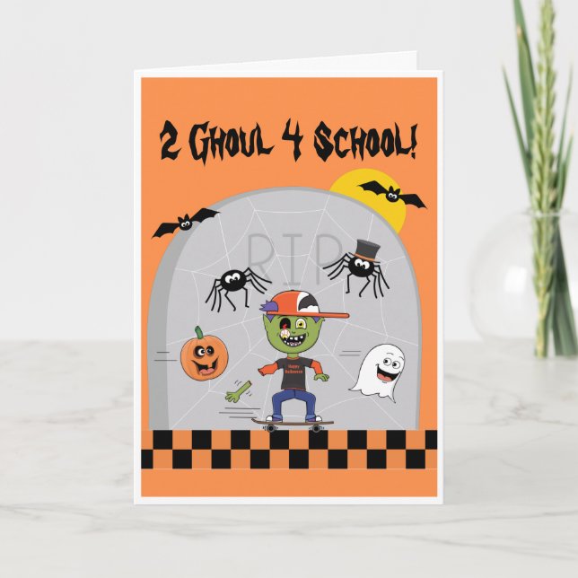 2 Tarjeta Escolar Ghoul 4 (Anverso)