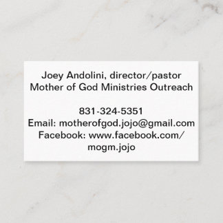 2 tarjetas de presentación