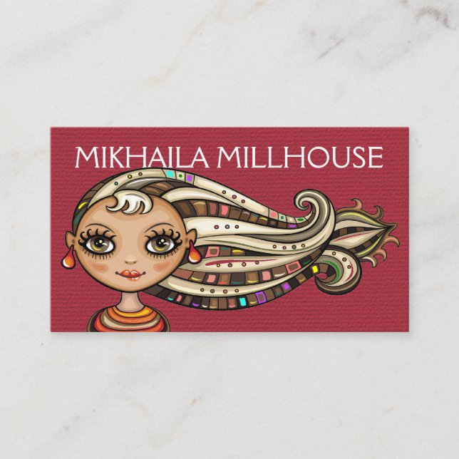 2 Versión de tarjeta de visita - Sociedad Diva (Anverso)