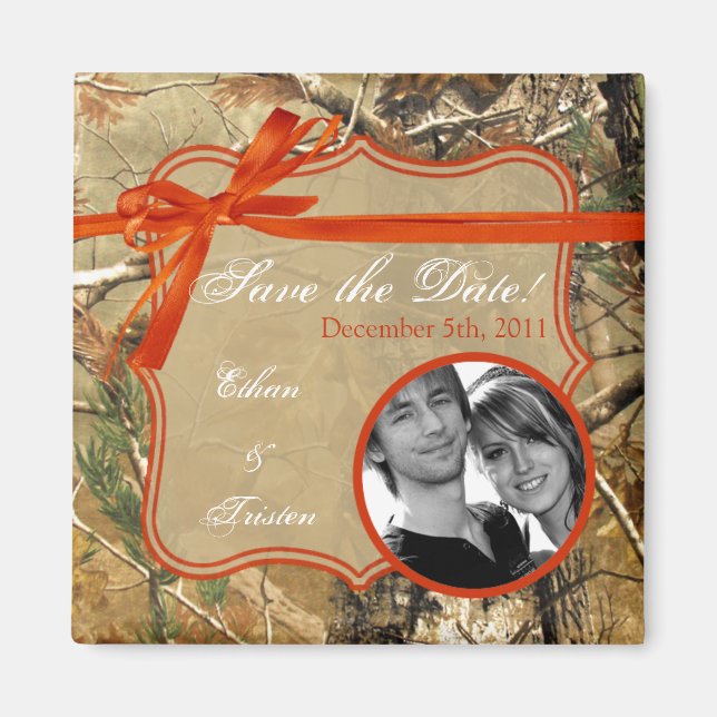 2"x2" Guardar la campaña de cazadores de imanes de (Frente)