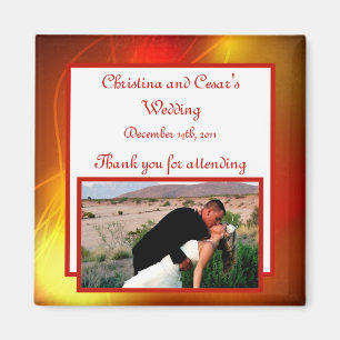 2"x2" Invitación imán linterna marroquí