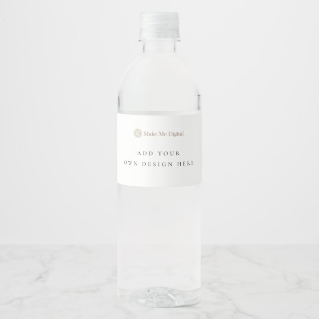 2 x 8 pulgadas Haga su propia etiqueta del frasco  (Anverso)