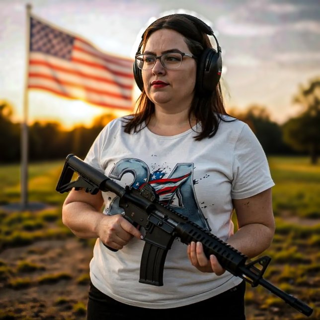 2A Tee de tamaño superior para mujeres (Subido por el creador)