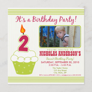 2da cal de la invitación de la fiesta de