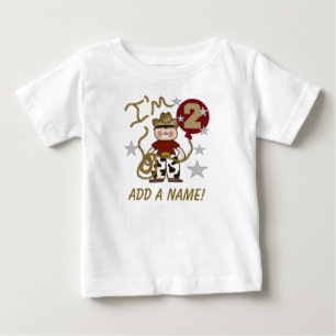 2da camiseta personalizada del cumpleaños del