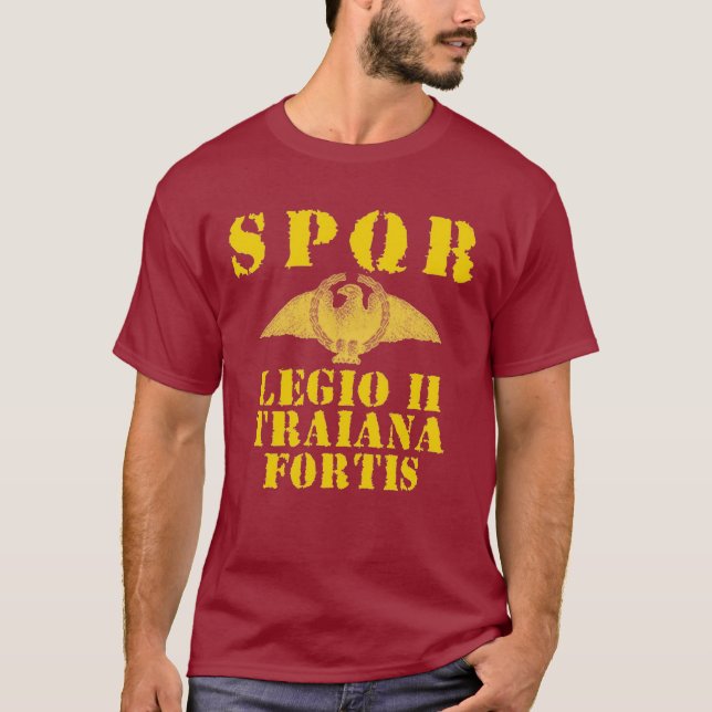 2da camiseta romana fuerte de Eagle de la legión (Anverso)