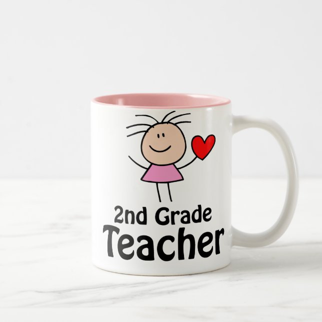 2da taza divertida del profesor del grado (Derecha)