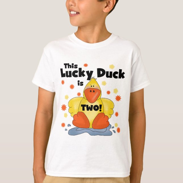 2das camisetas y regalos del cumpleaños del pato a (Anverso)