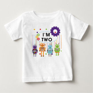 2das camisetas y regalos del cumpleaños del robot