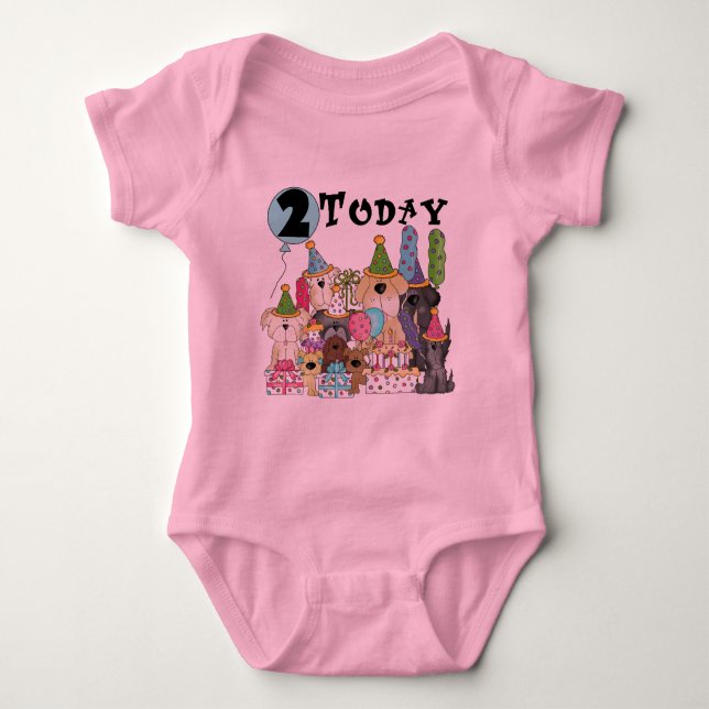 2das camisetas y regalos del golpe del cumpleaños (Anverso)