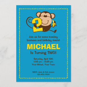 2das invitaciones del personalizado del muchacho
