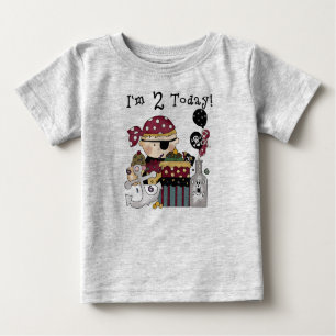 2do Camisetas y regalos del pirata del cumpleaños