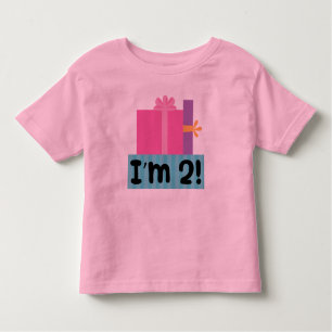 2do Cumpleaños regalo de la camiseta de 2 años