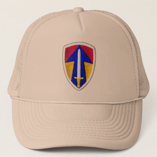 2do gorra del remiendo de la guerra de Vietnam de (Anverso)