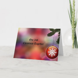 2do Tarjeta de Navidad del navidad junto