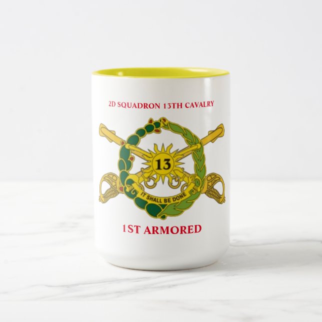 2do TAZA ACORAZADA de la décimotercero CABALLERÍA (Centro)