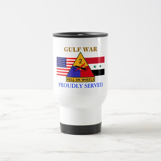 2do TAZA del VIAJE de la GUERRA del GOLFO de la (Centro)