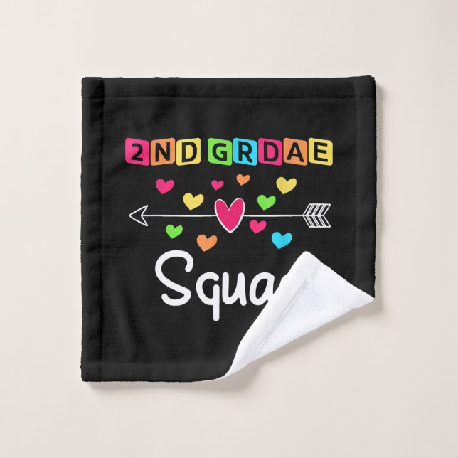 2nd grade Teacher Shirts School Team Second Grade (Toallita)