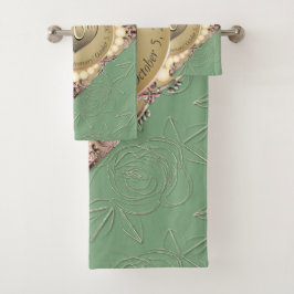 30º/12º aniversario de boda perla y verde