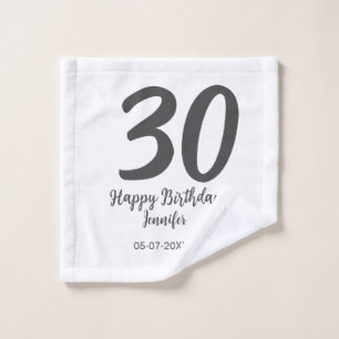 30.ª fecha de adición de cumpleaños año plantilla 