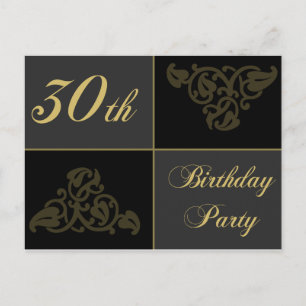 30.ª invitación a la fiesta de cumpleaños