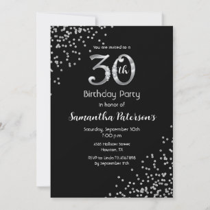 30.ª invitación a la fiesta de cumpleaños