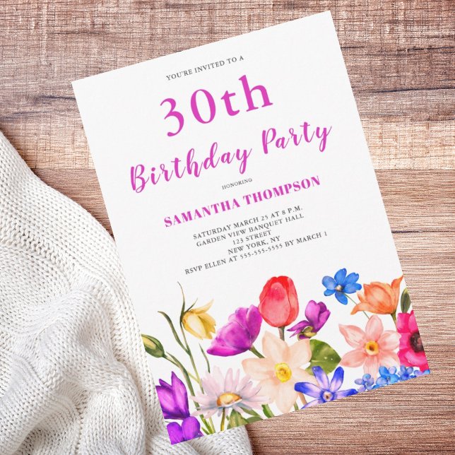30.ª invitación a la floración rosa (Subido por el creador)