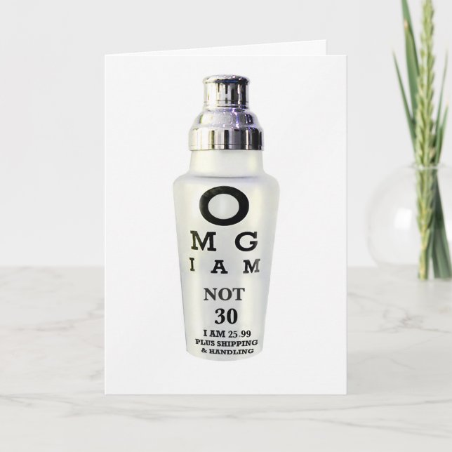 30.ª tarjeta de cumpleaños (Anverso)