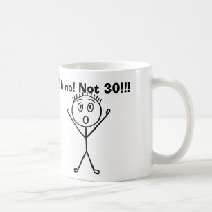 30.ª taza de café de cumpleaños