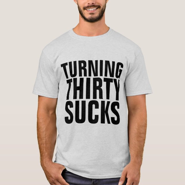 30.º CUMPLEAÑOS Camisetas divertidas - BROMAS (Anverso)