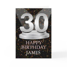 30.º Nacimiento Alumbrado Añadir una Tarjeta de No