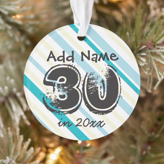 30.º ornamento personalizado (Árbol)