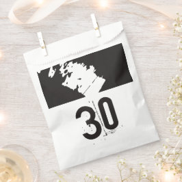 30 Aniversario 30 por bolsas de favores de partido