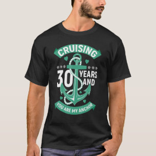 30 años 30 años Camisetas Parejas Esposo Wi