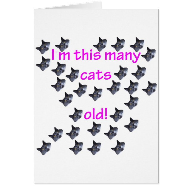 30 cabezas del gato viejas (Frente)