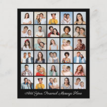 30 Collage de fotos Añadir la hoja de papel de sal