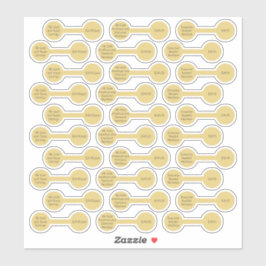 30 Pegatinas de Barbell de la etiqueta de precio d