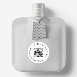 30 Pegatinas impermeables Empresa de código QR