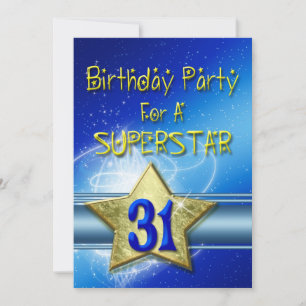 31ª invitación a una superestrella.