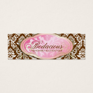 311 Bodacious Boutique Chocolate Brown Hang Tag